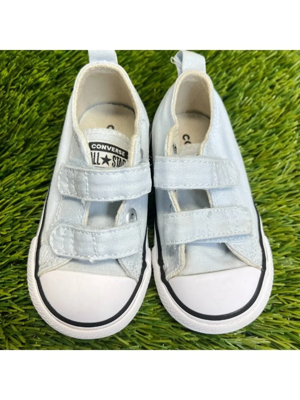 Converse Chuck Taylor All Star 2V Toddler Size 5C Blue Athletic Shoes Sneakers